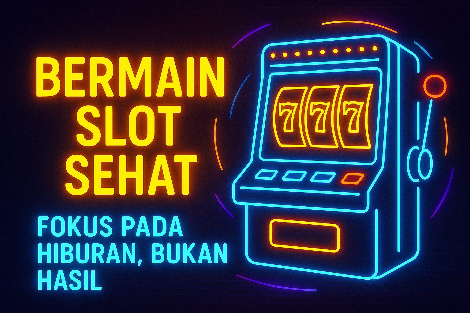 Bermain Slot Sehat: Fokus Pada Hiburan, Bukan Hasil