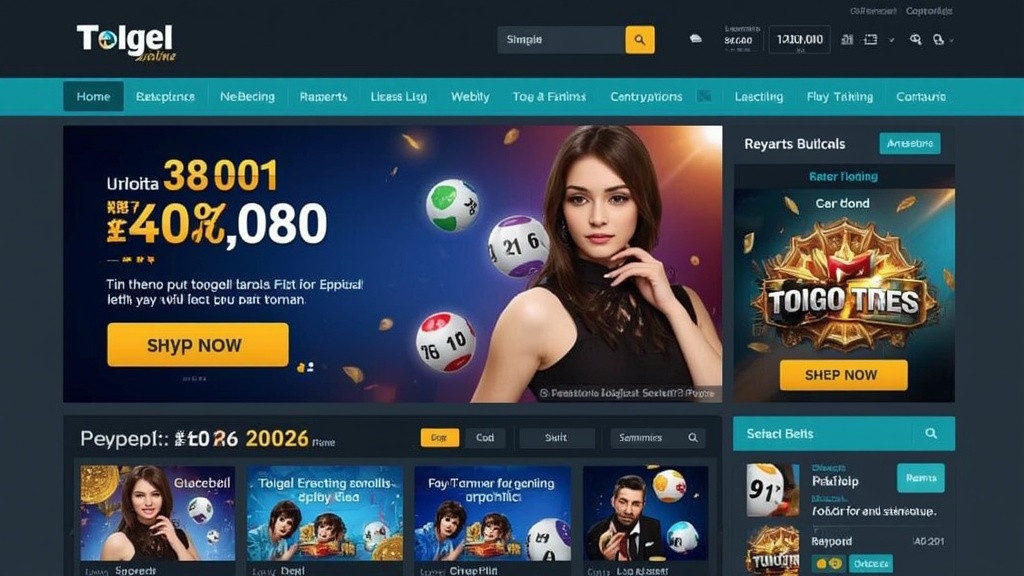 Link Resmi Situs Taruhan Togel Online Pasaran Terlengkap